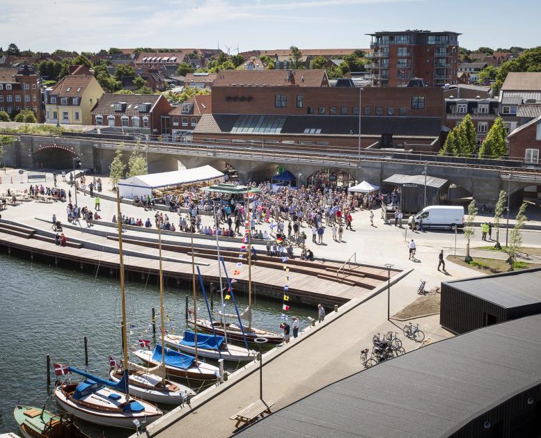 Struer Havn, sommer